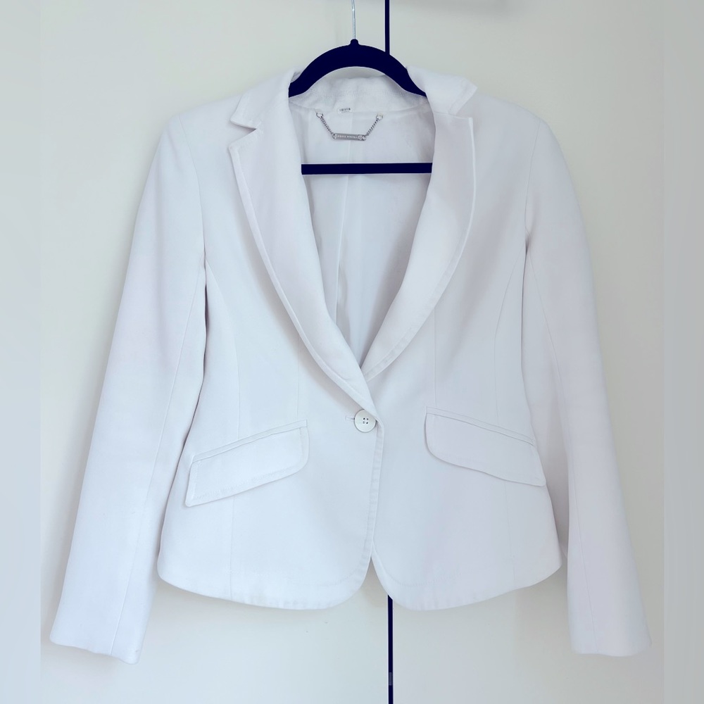 Trina Turk white blazer. Size 4
